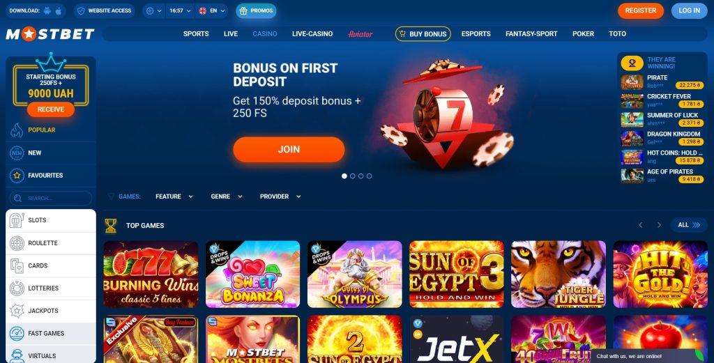 Experience Casino Magic with Mostbet's 2